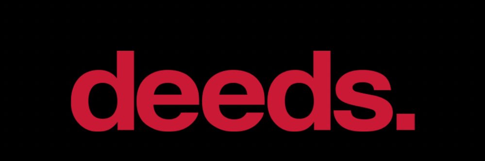 Deeds Magazine's banner