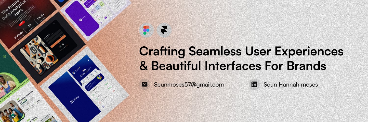 Seun Hannah UI/UX Designer's banner