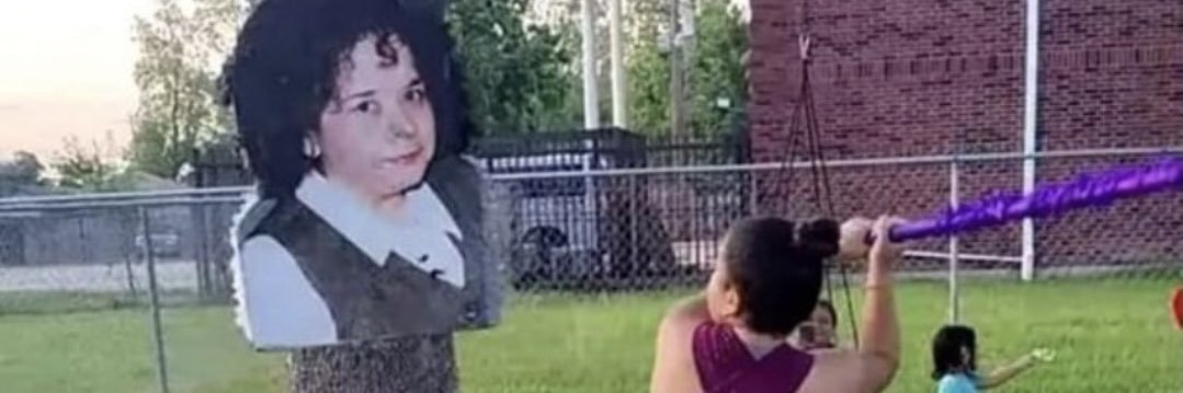 Yolanda Saldivar Hate Club's banner