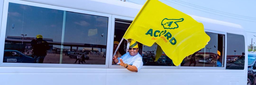 Gov Ademola Adeleke's banner