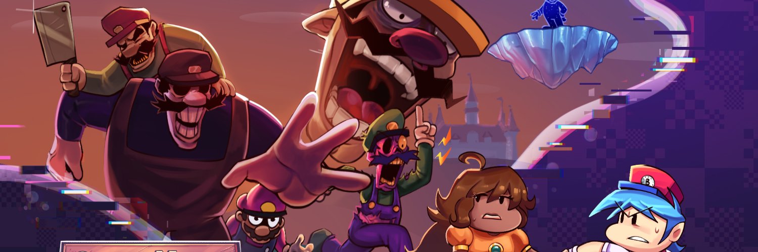 Sunday Night Plumbin Lost Levels mod's banner