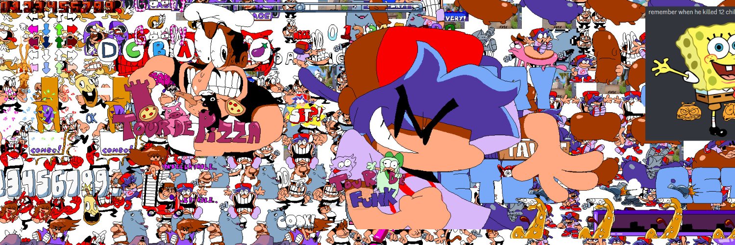 Friday Night at The Pizza Tower (Vs. Peppino)'s banner