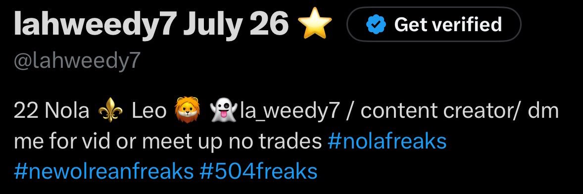 Laweedy7's banner