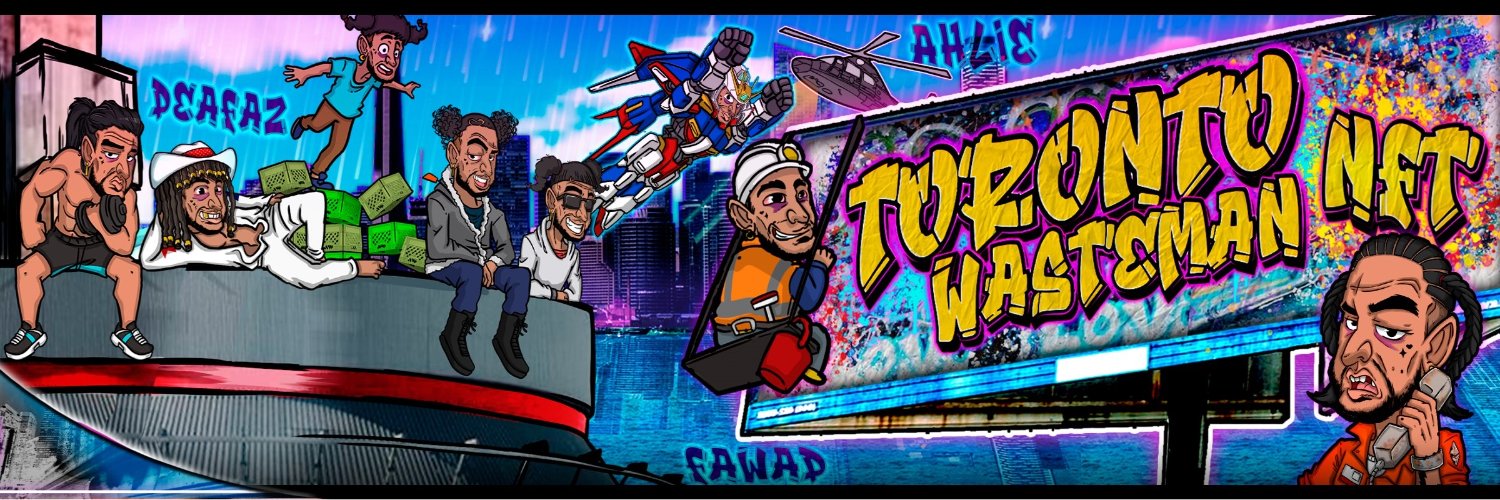 Toronto Wasteman NFT's banner