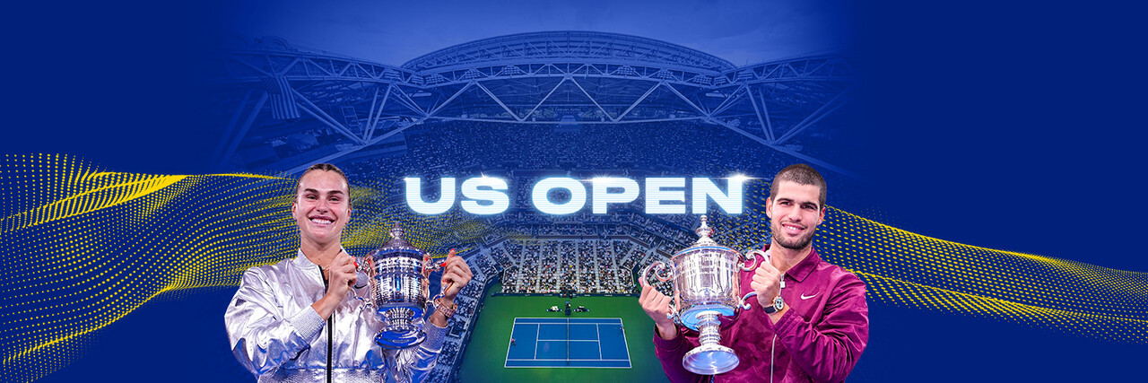 US Open Tennis's banner