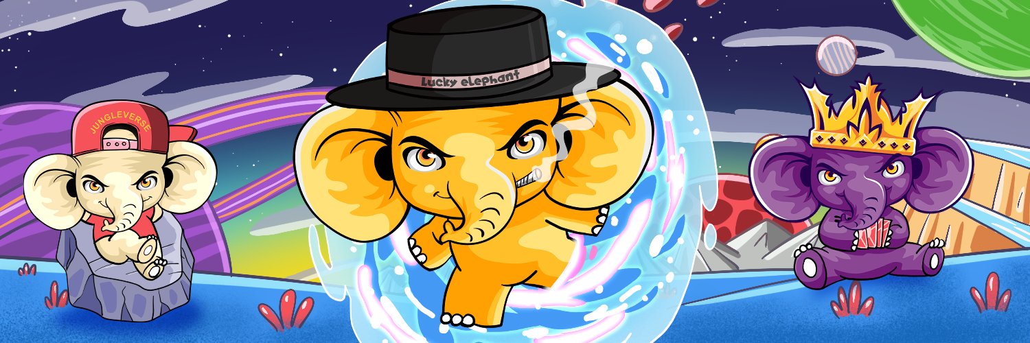 Lucky Elephant Club | Lil Elly Degens NFT's banner