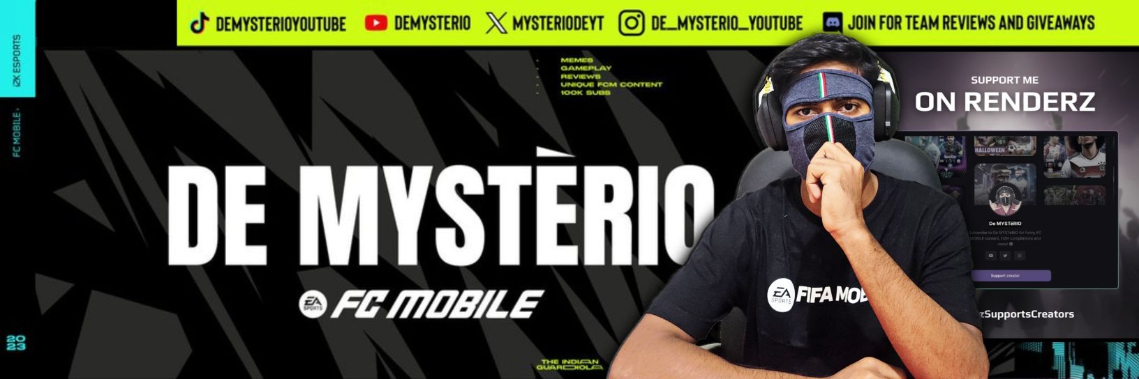 De MYSTéRIO's banner