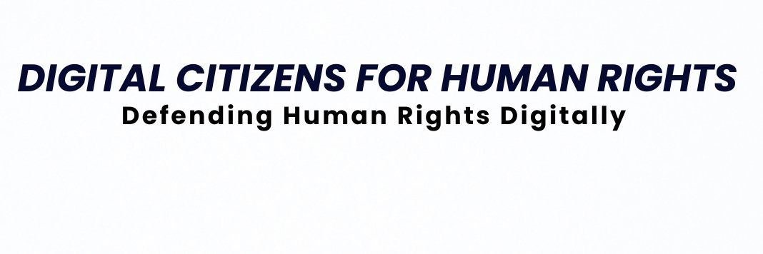 Digital Citizens for Human Rights's banner