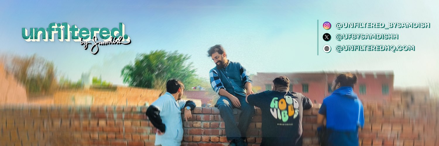 UNFILTERED by Samdish's banner