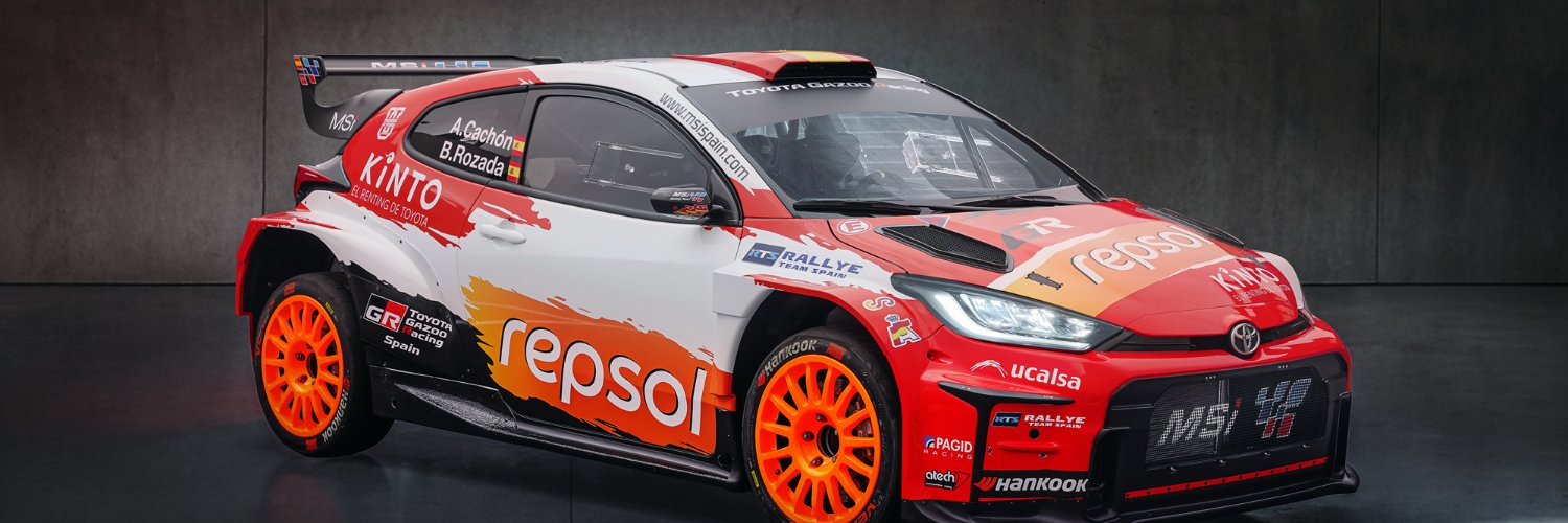TOYOTA GAZOO Racing Spain's banner