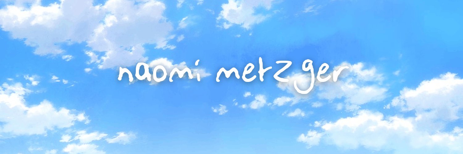 Naomi Metzger's banner