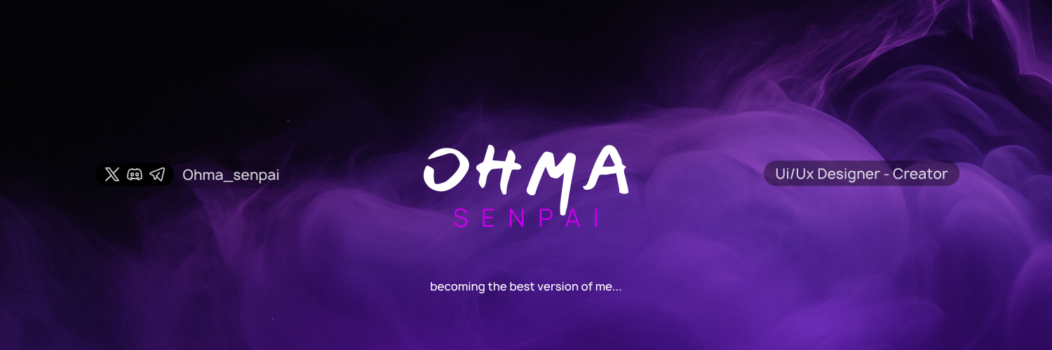 Ohma_senpai's banner