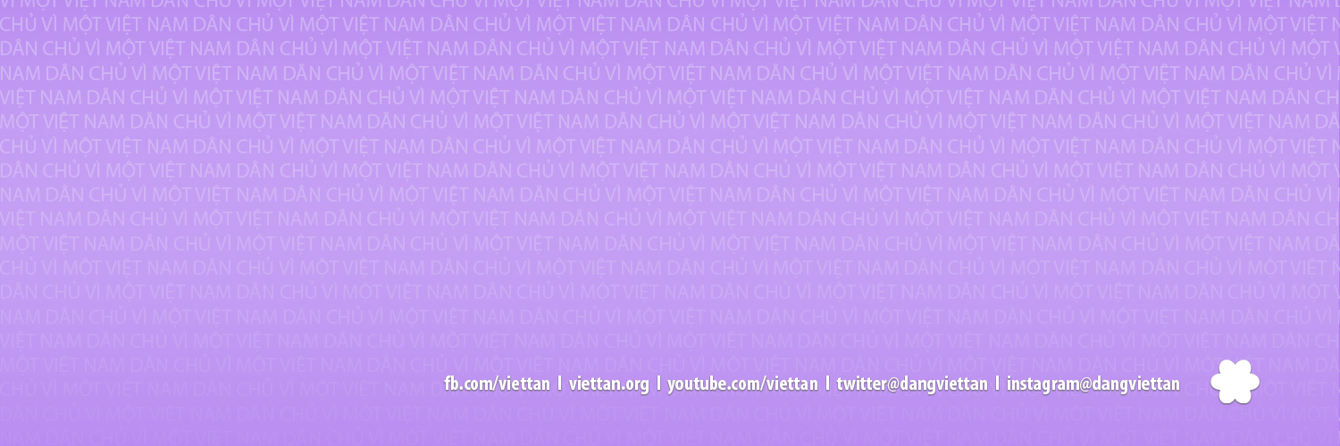 Việt Tân's banner