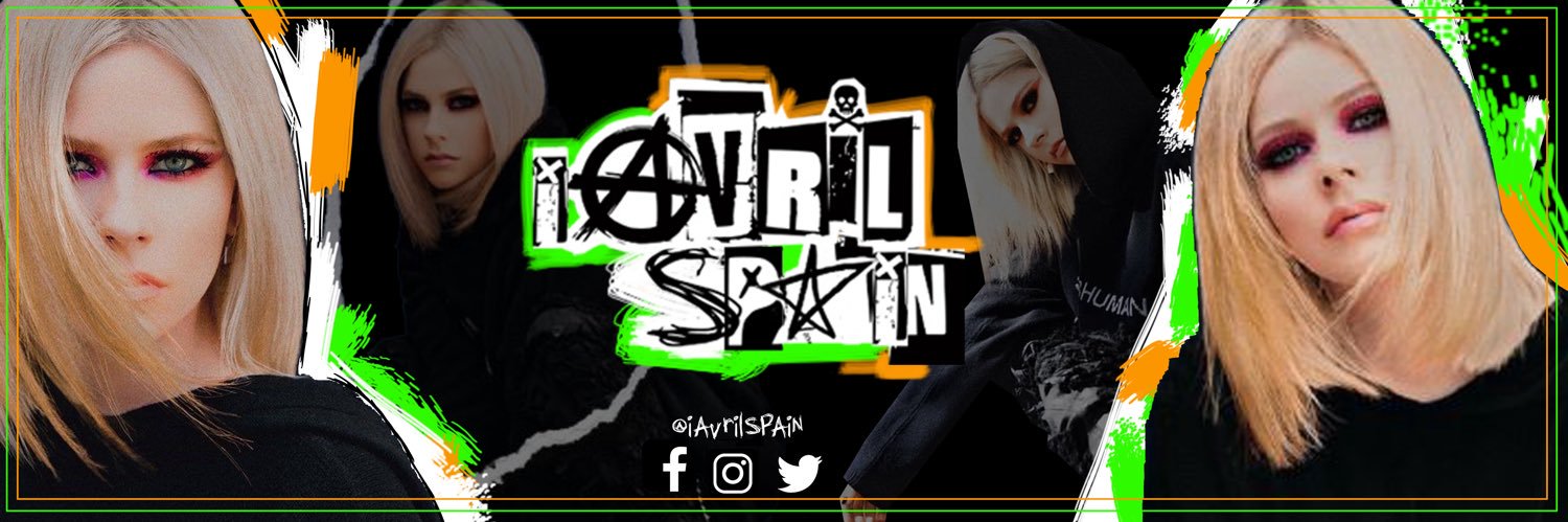 Avril Lavigne Spain's banner