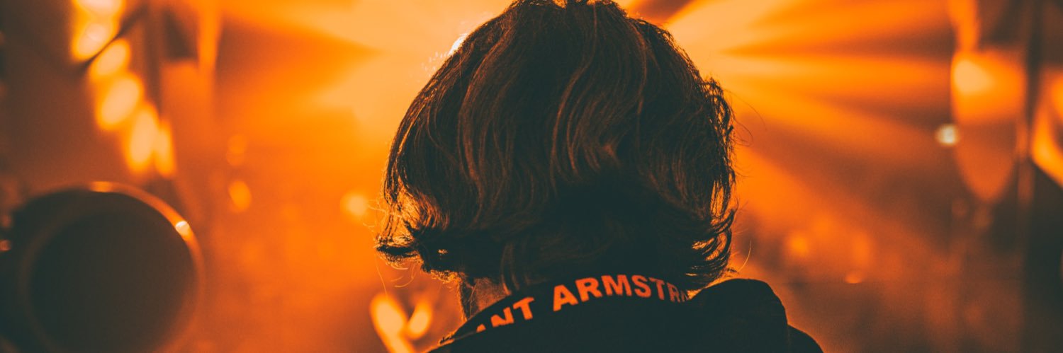 Ant Armstrong's banner