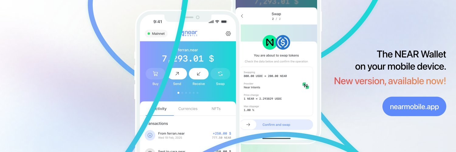 NEAR Mobile | Wallet & DEX's banner
