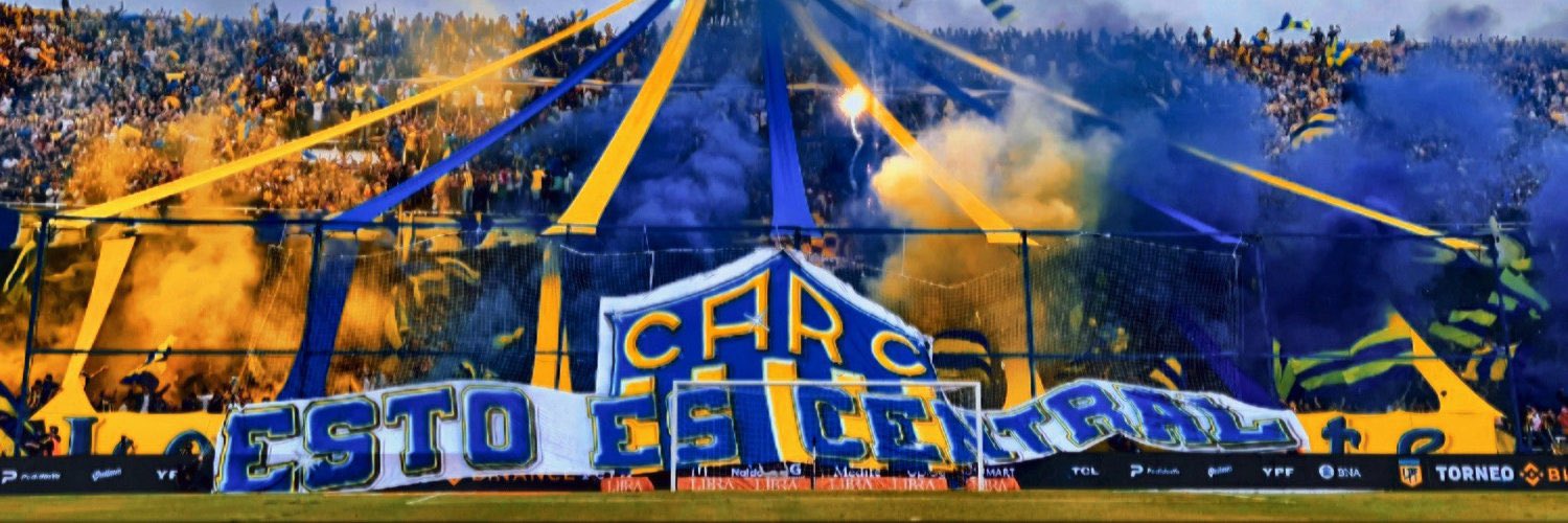 +22 / +100K Socios / 13⭐ Rosario Central's banner