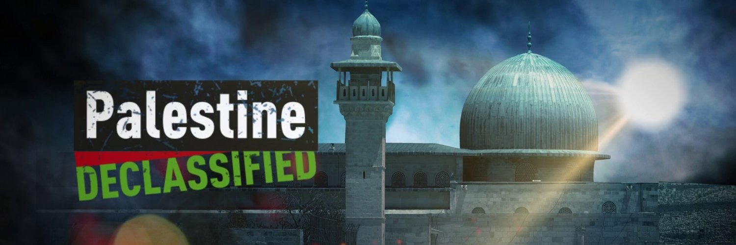 Palestine Declassified's banner