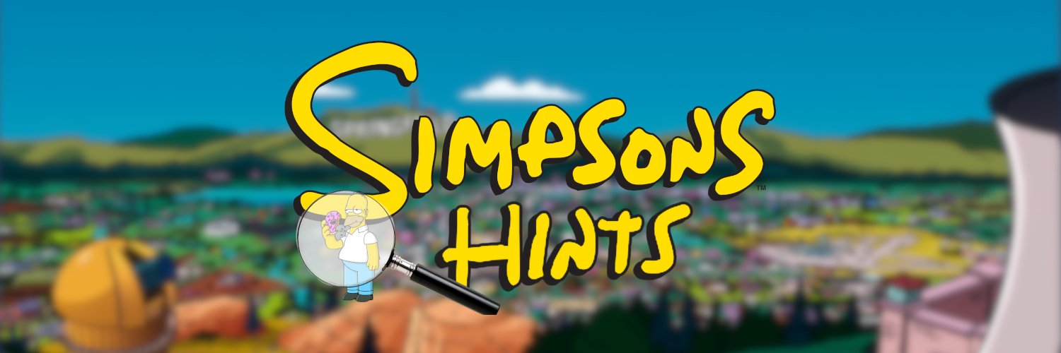 Simpsons Hints's banner