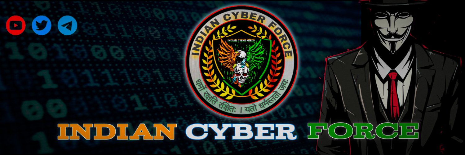 Indian Cyber Force's banner