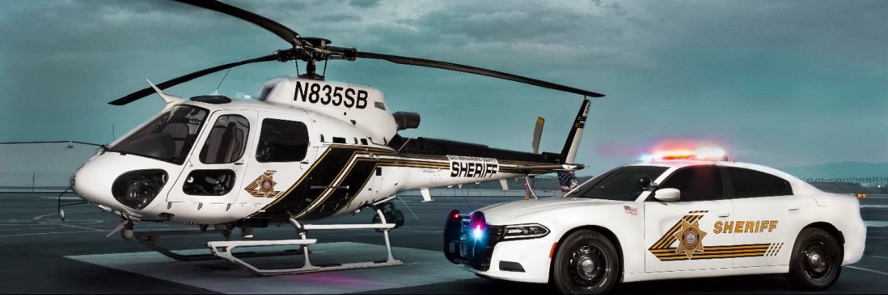 San Bernardino County Sheriff's banner