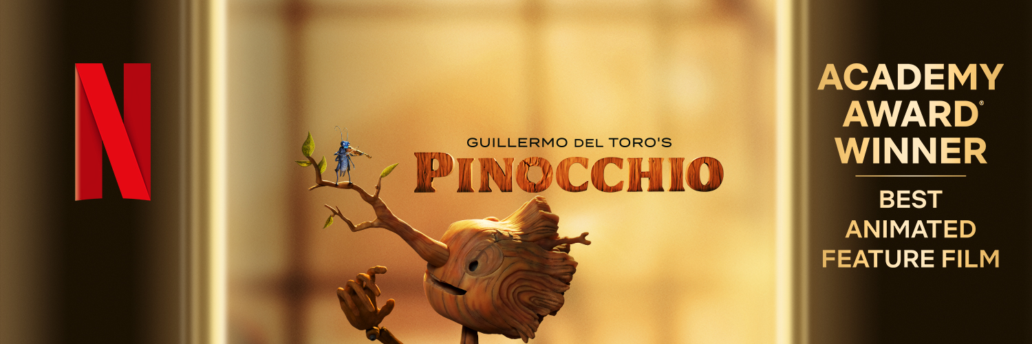 Guillermo del Toro’s Pinocchio's banner