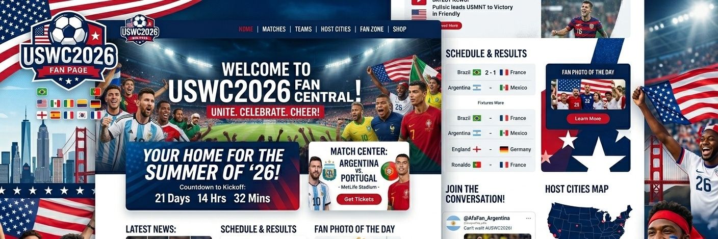 USWC2026 Fan Page's banner