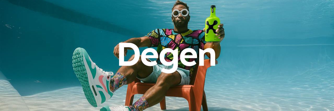 Degen Distillery's banner