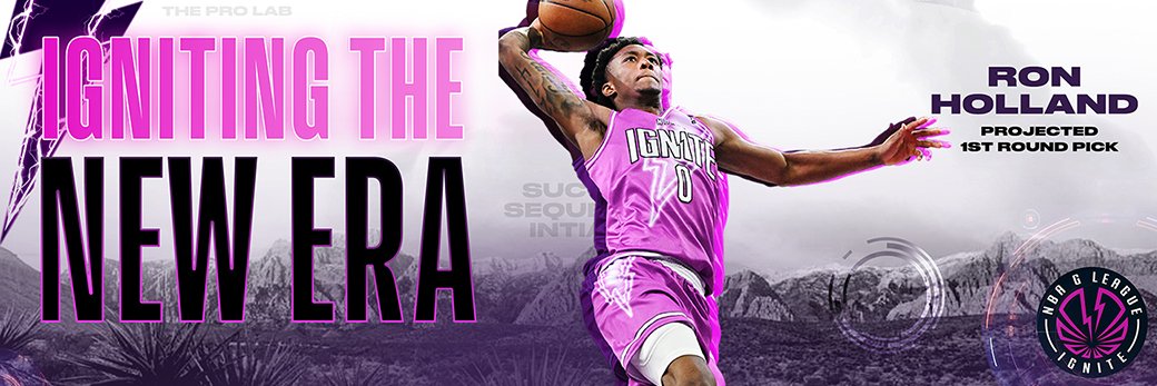 NBA G League Ignite's banner