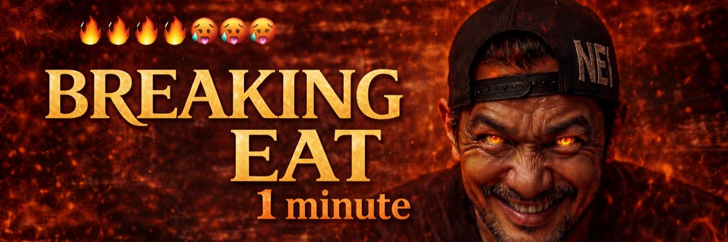 breaking eat official's banner