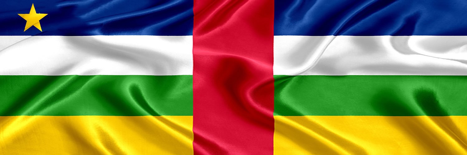 Faustin-Archange Touadéra's banner