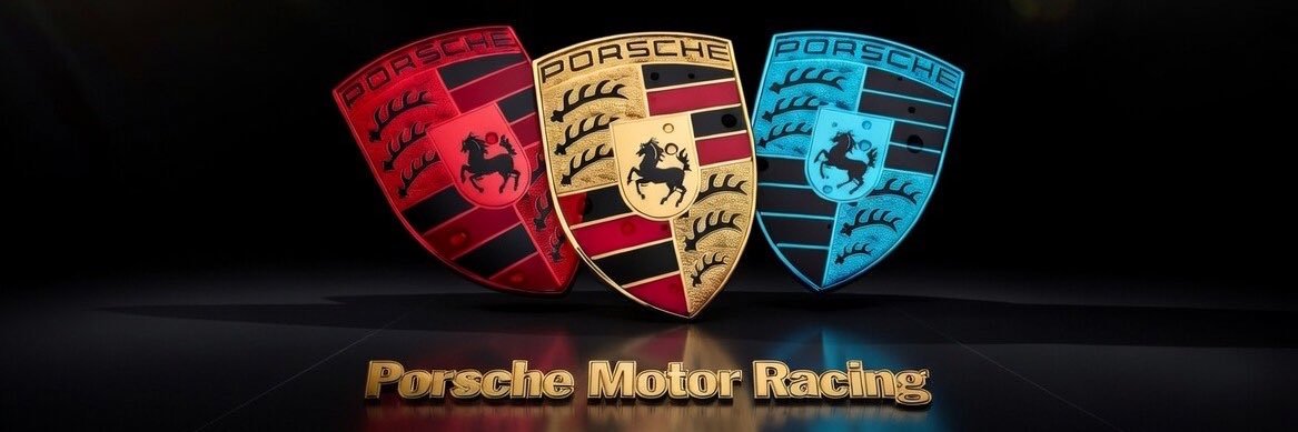 Porsche Motor Racing's banner