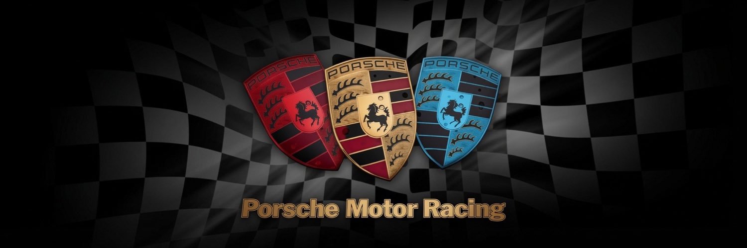 Porsche Motor Racing's banner