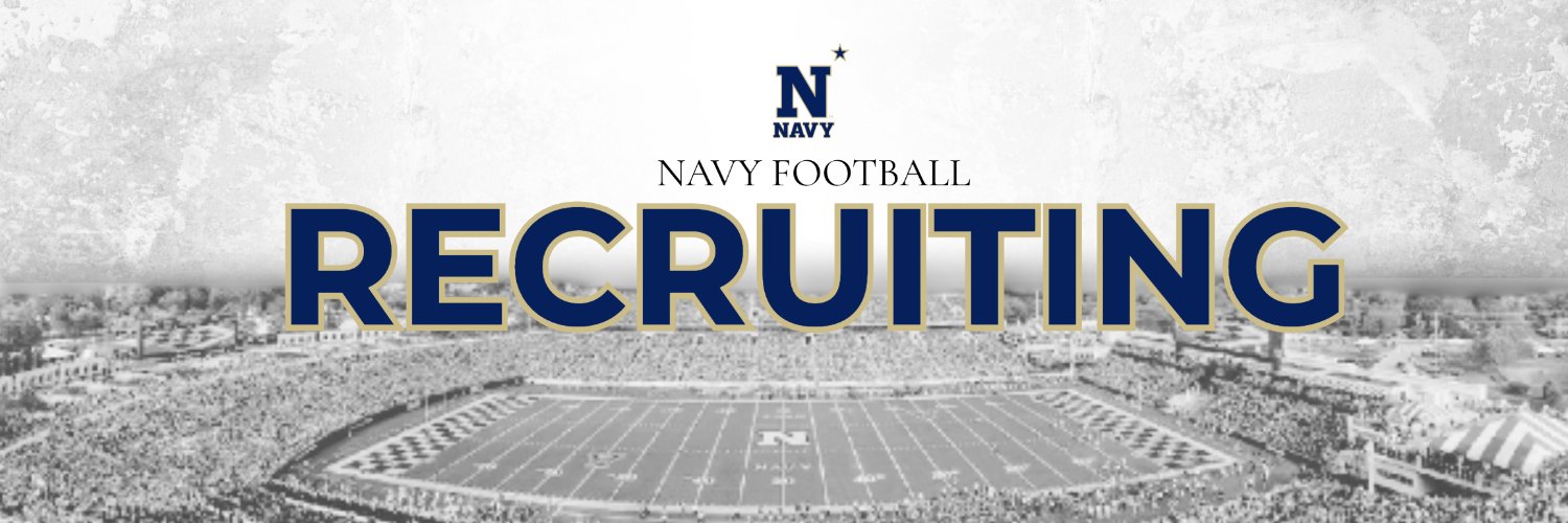 Navy Football Recruiting's banner