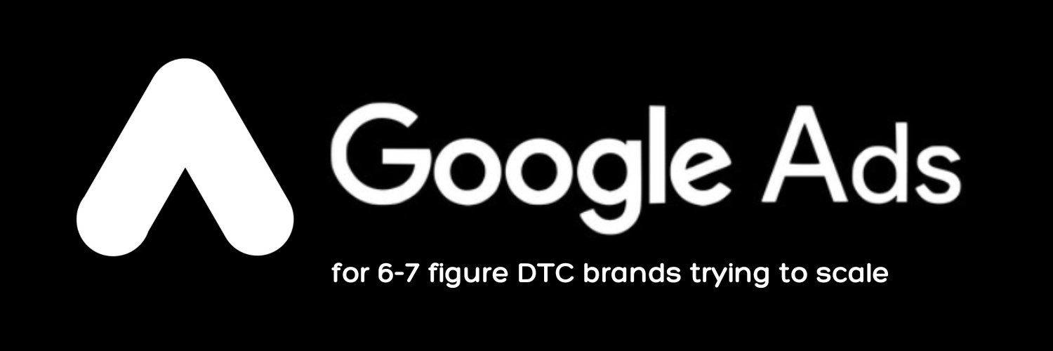 James Maxwell | Google Ads for eCom and DTC brands's banner