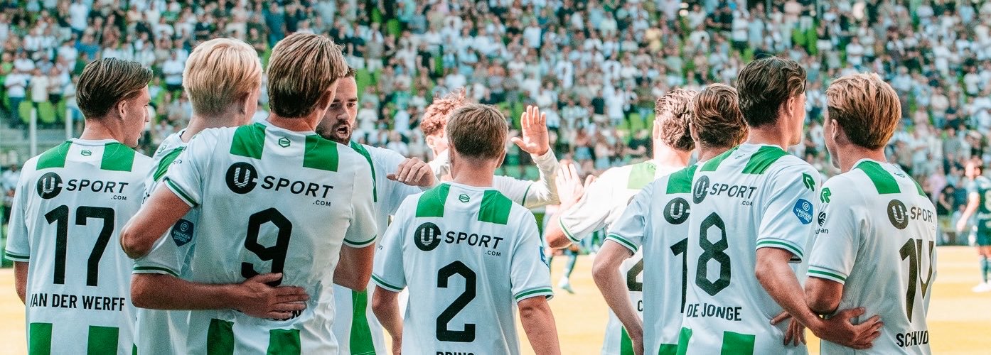 FC Groningen's banner