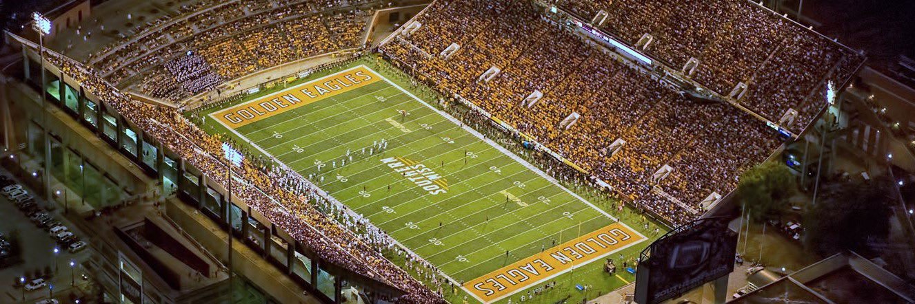 Average Southern Miss Fan's banner