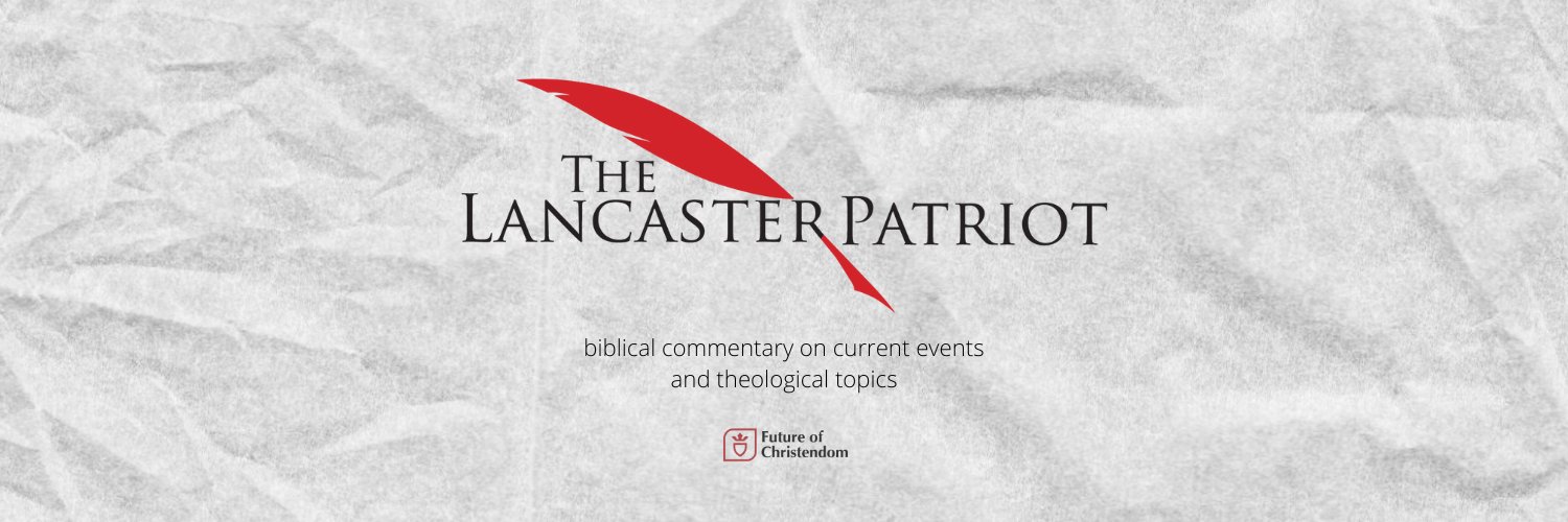 The Lancaster Patriot's banner
