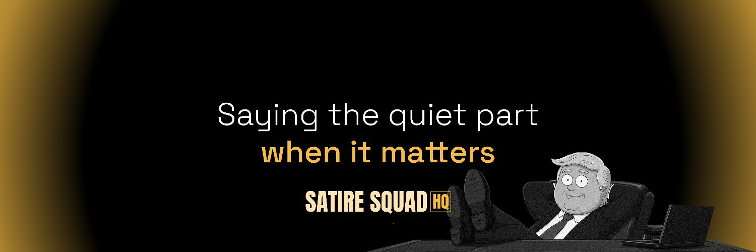 Satire Squad HQ's banner