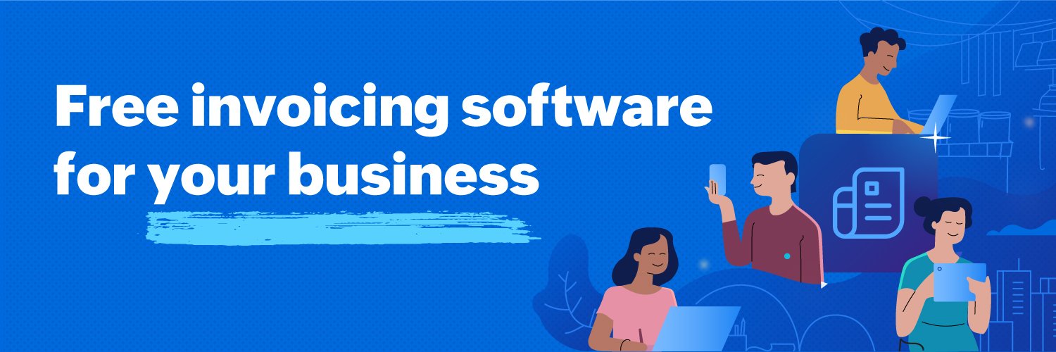 Zoho Invoice's banner
