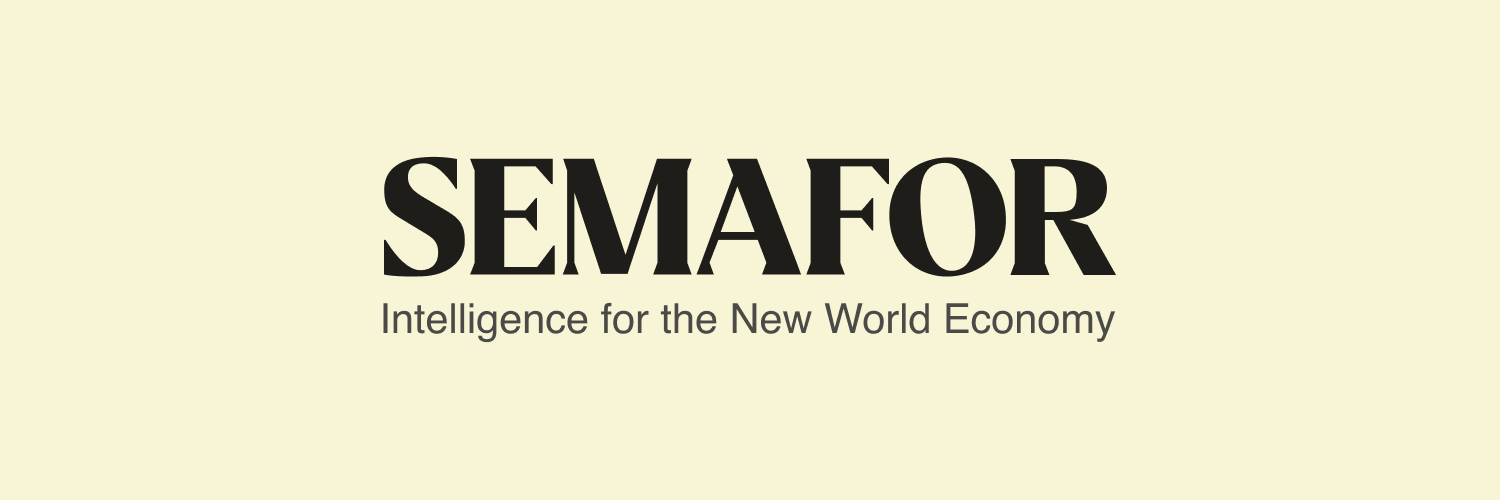 Semafor's banner