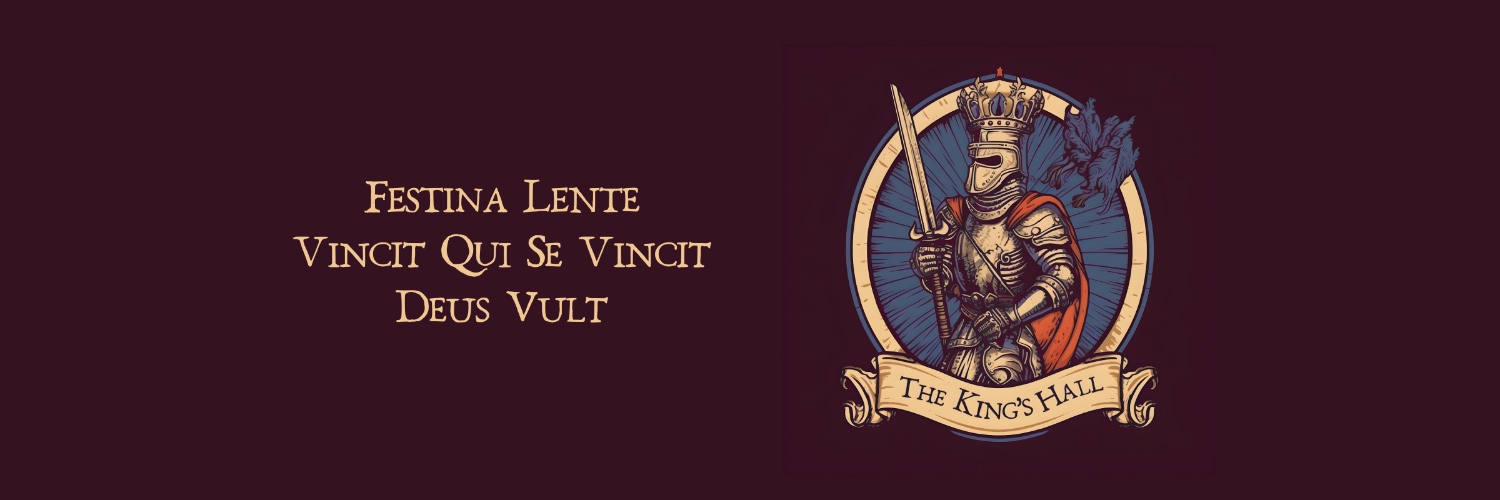 The King's Hall's banner