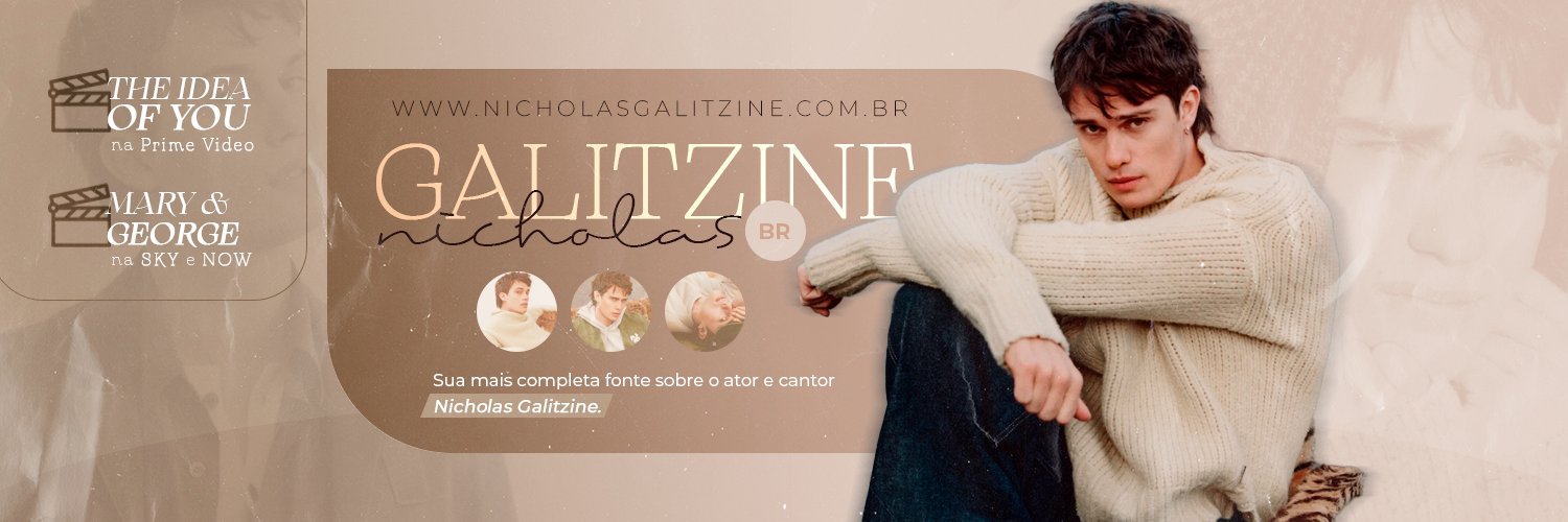Nicholas Galitzine Brasil's banner