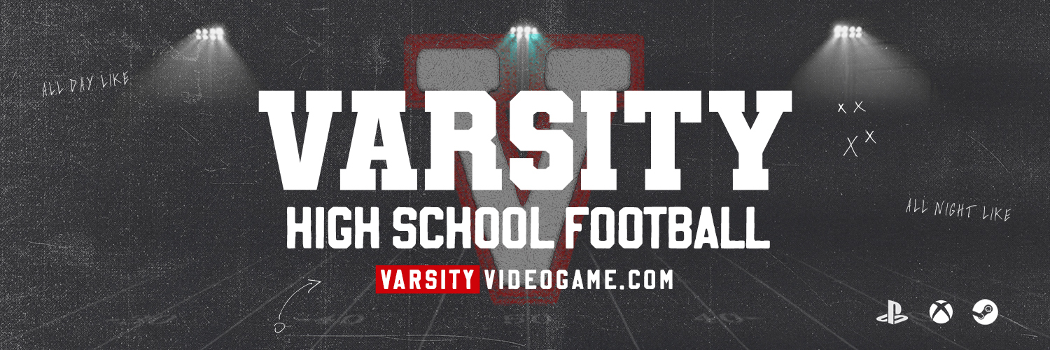Varsity - High School Football Video Game's banner