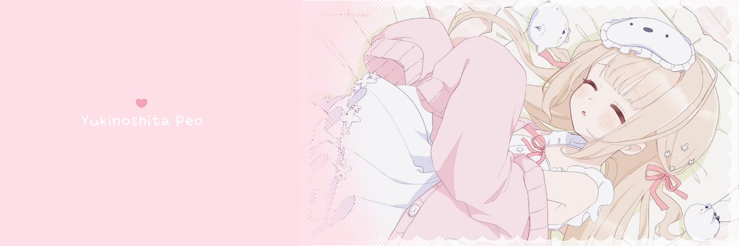 雪乃下ぴお🌸Yukinoshita Peo's banner