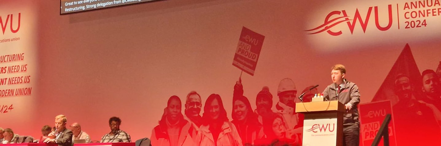 Cllr Johnny Carson's banner