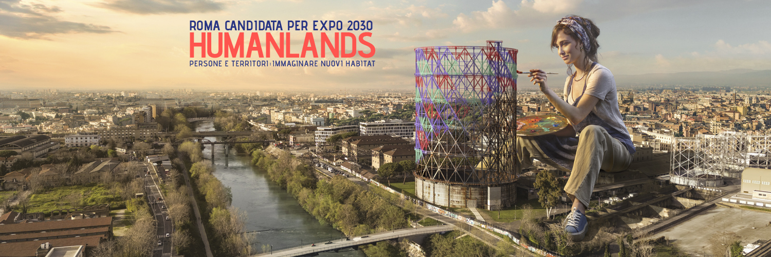 Expo 2030 Roma's banner