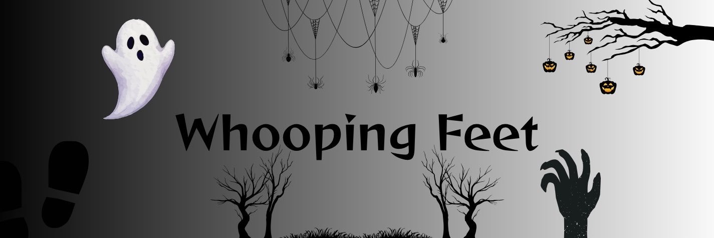 Whooping feet's banner