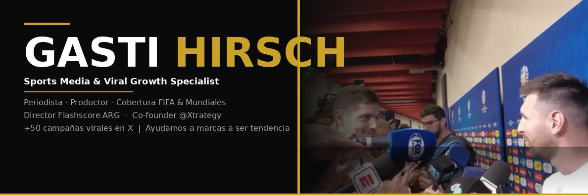Gasti Hirsch 🇦🇷's banner
