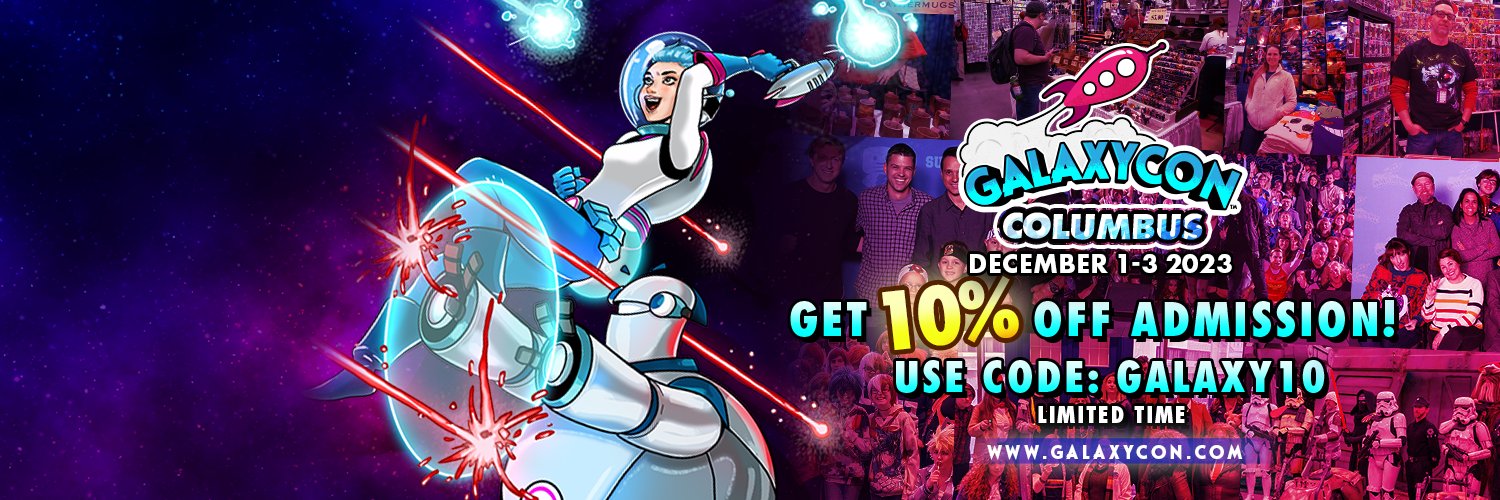 GalaxyCon Columbus's banner